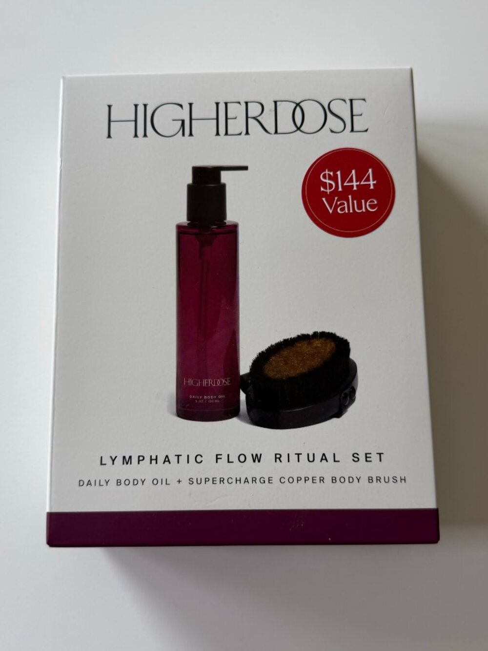 NWT HigherDOSE Lymphatic Flow Ritual Set - Picture 1 of 2